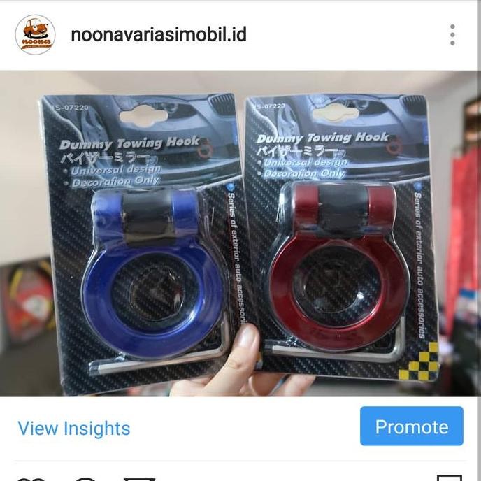 Promo dummy towing hook variasi mainan mobil towing besi agya brio avanza COD