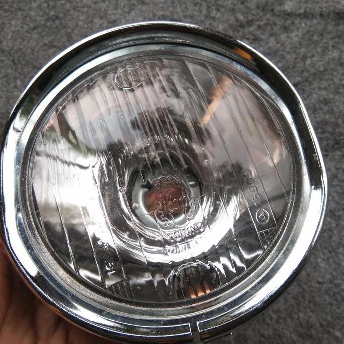 Vespa headlamp super 66 super 72 73 siem bawah import set