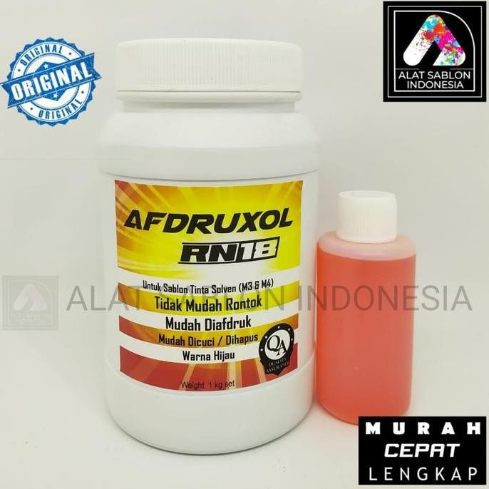 

Obat Afdruk Afdruxol Rn Sablon Basis Minyak Hijau Berkualitas 1Kg