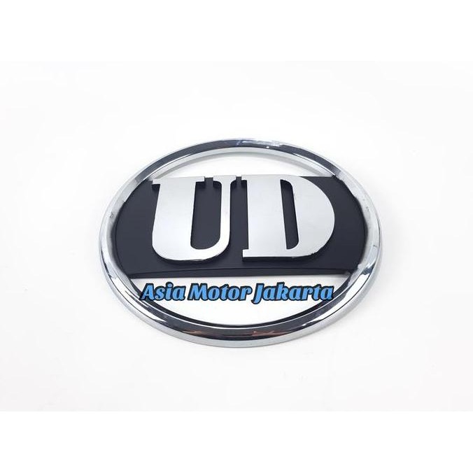 emblem logo ud truck chrome nissan btx logo variasi original