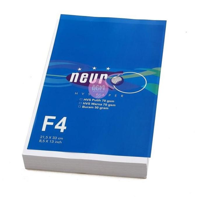 

Kertas Fotocopy F4 70 Gram Neuro - Khusus Gosend Termurah