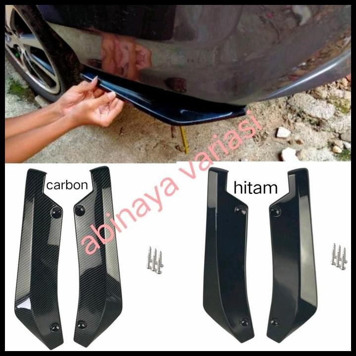 HOT DEAL WINGLET BELAKANG MOBIL VIOS GEN 3 BAHAN PLASTIK BERKUALITAS 
