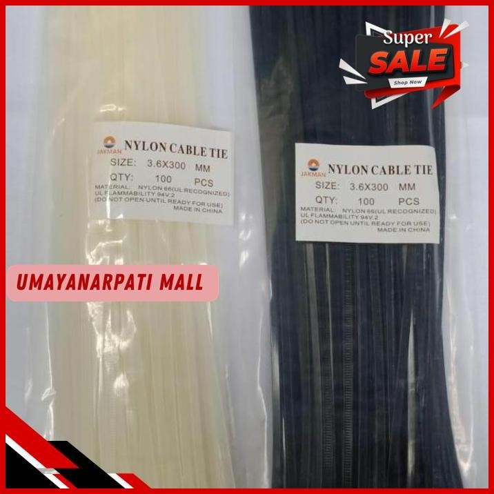 

KABEL TIES/20/25/30CM/ CABLE TIS /TALI PENGIKAT/KABEL TIS HITAM PUTIH PRODUK PILIHAN !