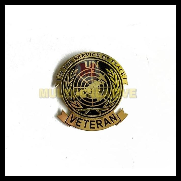 GRATIS ONGKIR PIN UN VETERAN BREVET PIN VETERAN UN PIN VETERAN 