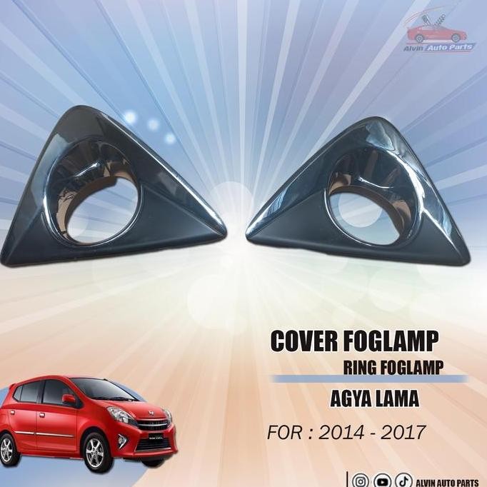 COVER FOGLAMP AGYA 2012 - 2017 / GARNISH FOGLAMP AGYA LAMA CHROME
