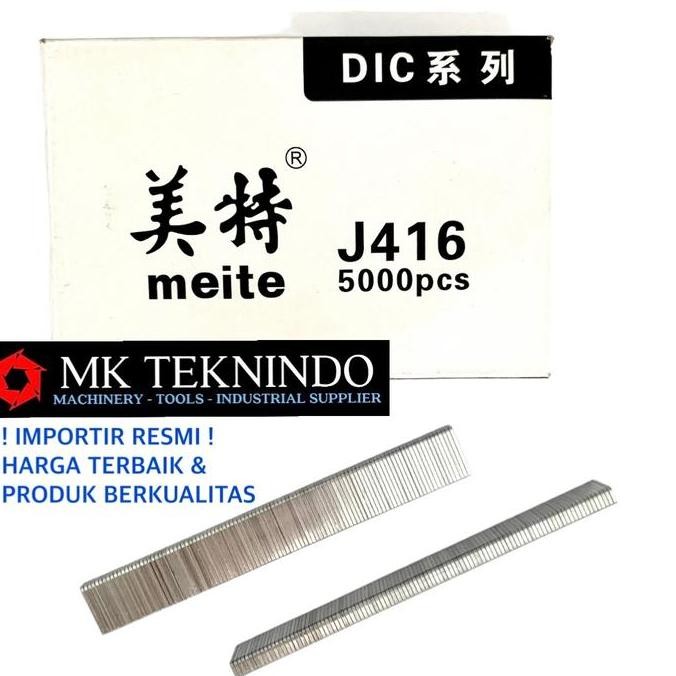 

ready !!! Isi Staples Tembak 416J Refill Air Staples Nailer Angin Stapler Paku U