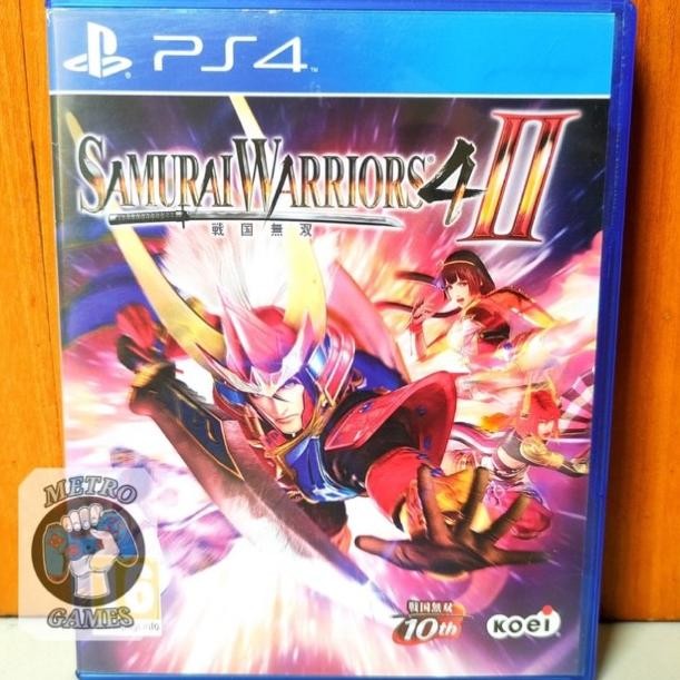 NEW Ps4 Samurai Warriors 4 Kaset Samurai Warriors 4 - II 2 Playstation PS 4 5 CD BD Game Games Samur