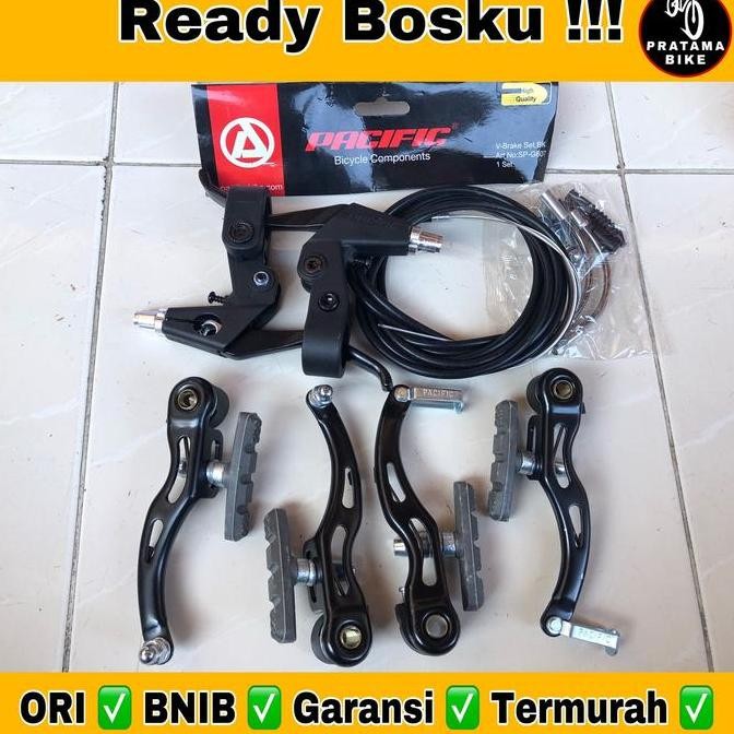 Rem V Brake V-Brake Set Rem Pacific V brake Pacific Lengkap Murah