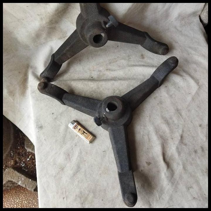 TERMURAH VINTAGE SEPASANG KAKI MEJA BESI TEBAL 