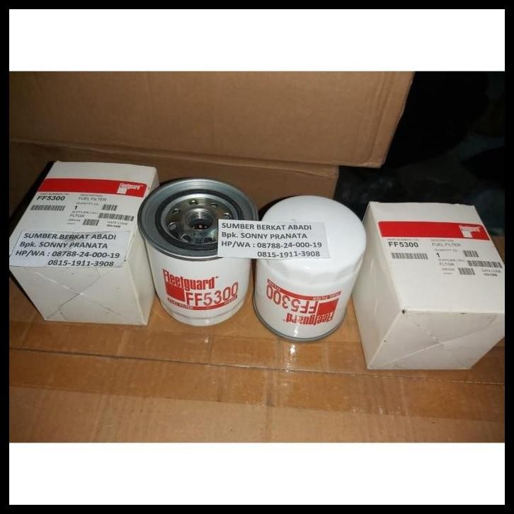 GRATIS ONGKIR FLEETGUARD FF5300 FF 5300 FUEL FILTER - GENUINE 
