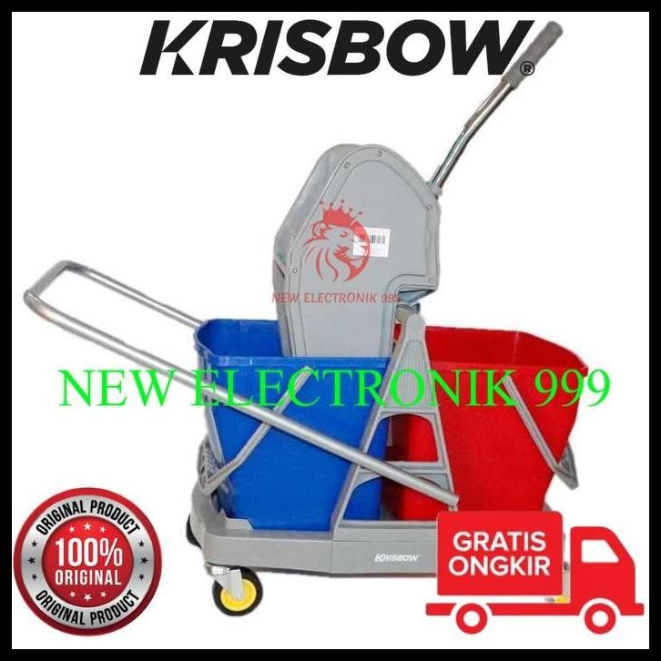 

TERBARU KRISBOW BUCKET WRINGER W/ 2 PAILS BLUE AND RED 10209059 !!!!!