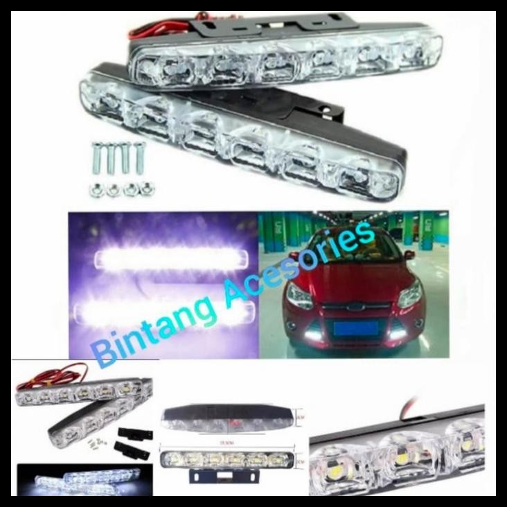 TERBARU LAMPU SIANG MALAM MOBIL ISUZU DMAX LAMPU DRL 1 SET 2 PCS 