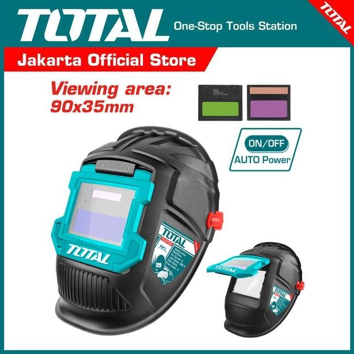 TOTAL Auto-darkening welding helmet TSP9309 - Helm las photocromic
