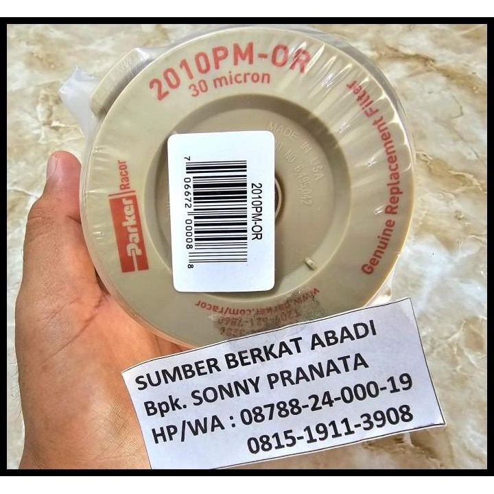 

GRATIS ONGKIR PARKER RACOR 2010PM-OR 30 MICRON RACOR 2010 PM OR 2010PMOR - GENUINE !!!!!