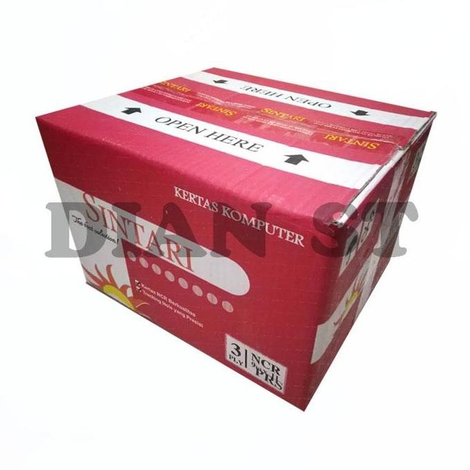 

PROMO! Kertas Continous Form K3 9,5" x 11"/2 3ply Bagi 2 PRS Sintari - dus