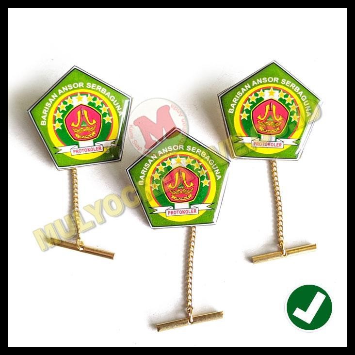 BEST DEAL PIN LOGO BANSER PROTOKOLER PENGAIT DANDANG RANTAI PIN BANSER