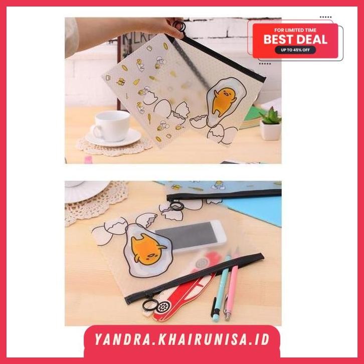 

EGG CARTOON A5 STATIONERY PENCIL CASE / TEMPAT PENSIL DISKON