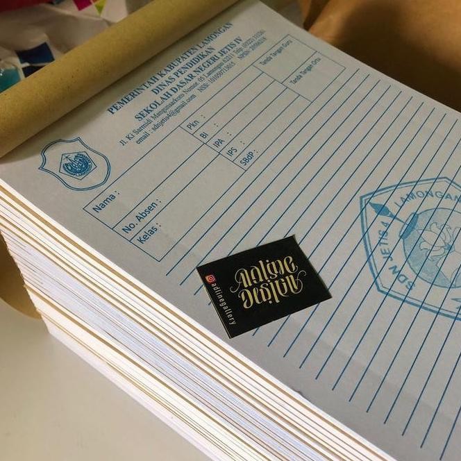 

cetak kertas ulangan ujian ukuran F4