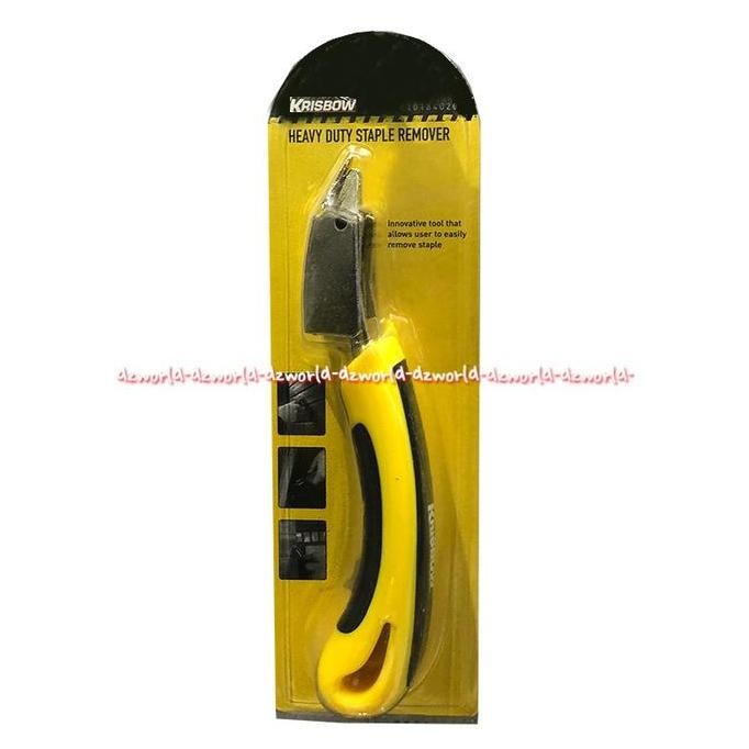 

Krisbow Staples Remover Heavy Duty Alat Pembuka Klip Stapler Besi