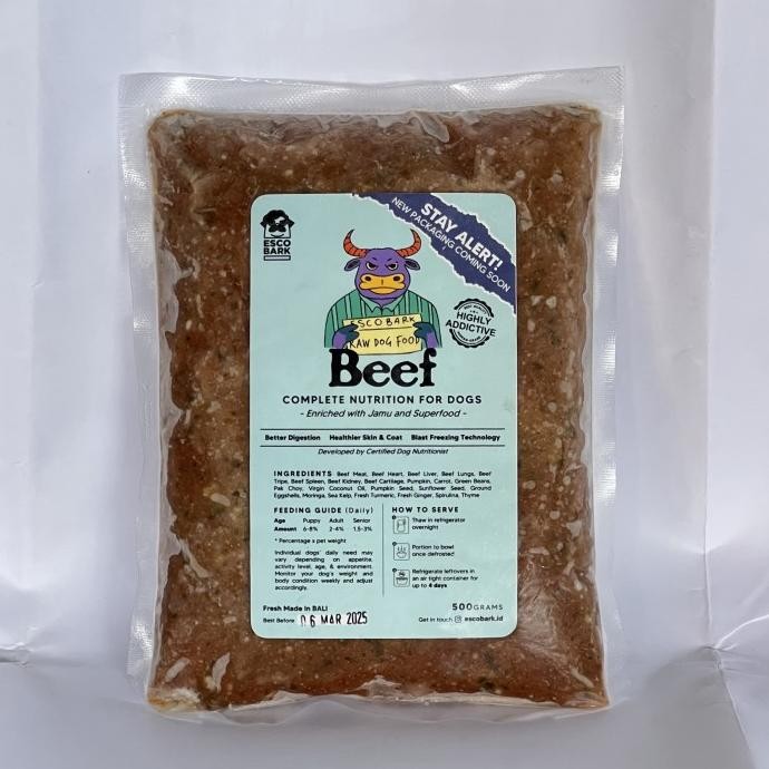

Promo Escobark 500 Beef COD