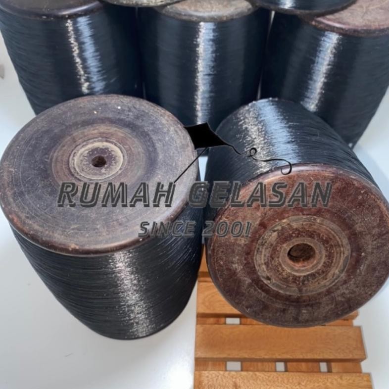 wd-54 BukanGelasan SENAR/Bahan Matot Hitam Beklit 12000Y 020-022(Beli Banyak Lebih Murah) Original