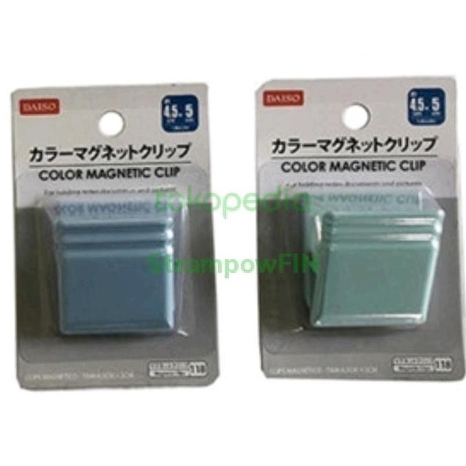 

Daiso Klip Penjepit Kertas Magnetik | Magnet Klip Ukuran Besar