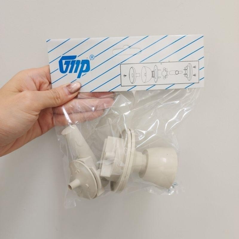 Handle Pintu Kamar Mandi Plastik / Kunci Pintu Kamarmandi Gmp / Kunci Pintu Bulat Plastik