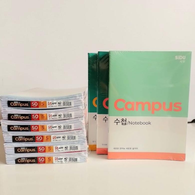 

Buku Tulis Campus Sidu 50 Lembar ( Pak 5 Buku ) [ Original ]
