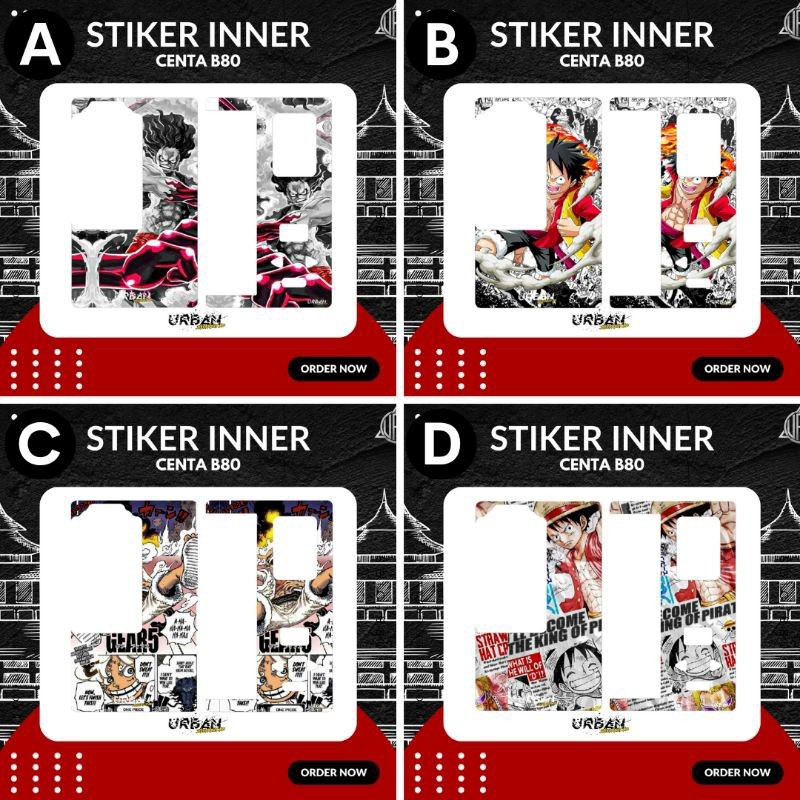 

*Premium Quality* Urban Stiker C B80 Dekorasi Detail S Dalam By District G4 Garskin Custom Stiker Maxdecal Bkn Case COD