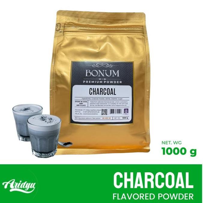 

Ready...Ready...Ready...] Charcoal Latte Powder Merk Bonum 1kg
