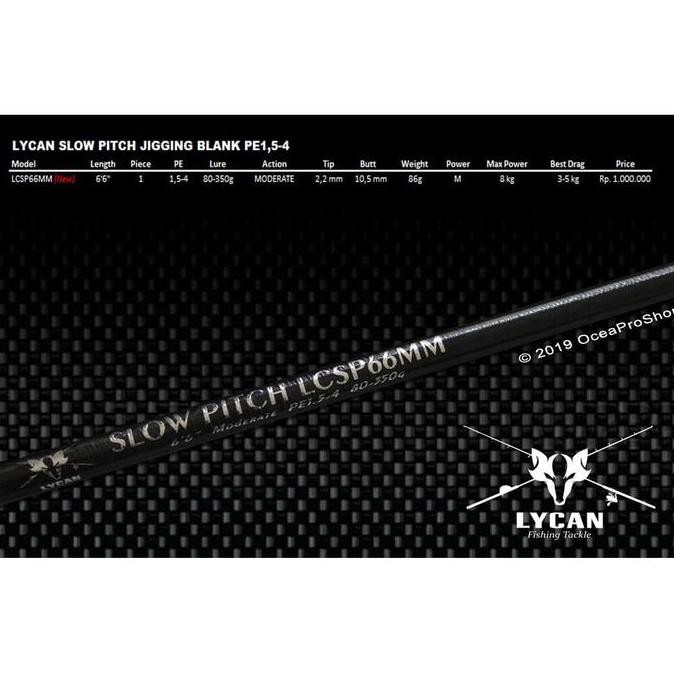 HARGA DISC - Lycan XXX Slow Pitch Custom Blank Series