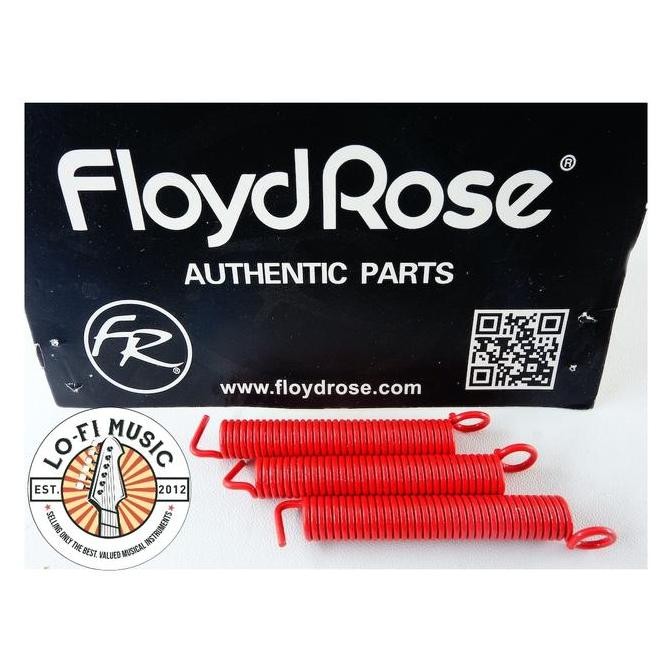 baru Floyd Rose Noiseless Tremolo Springs Red FRTSNRDP