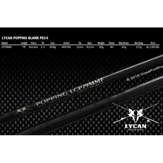 Lycan XXX Popping Custom Blank Series