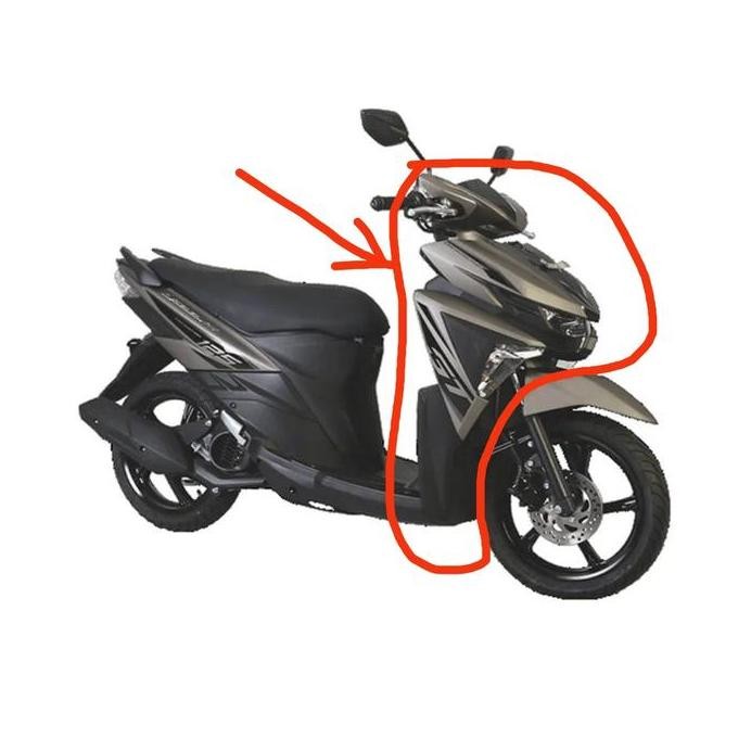 PAKET BODY DEPAN SOUL GT 125 ORIGINAL YGP