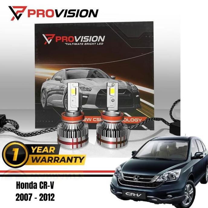 Lampu Depan Mobil Honda CRV Gen 3 Kodok Kura LED PROVISION 2007/2008/2009/2010/2011/2012 35W 55W 65W