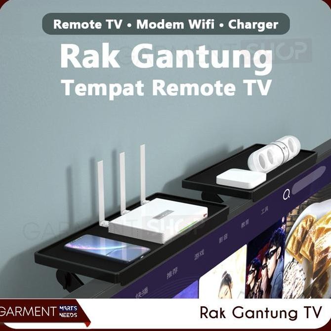 RAK TATAKAN ATAS TV MONITOR TEMPAT REMOTE MODEM MEJA SCREEN METV
