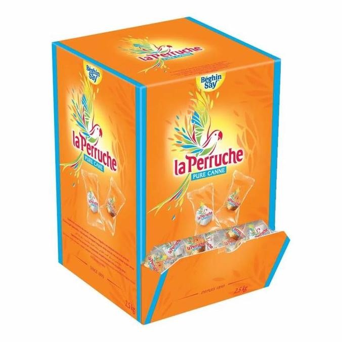 

La Perruche Mixed Wrapped Cube Sugar (White & Brown) 2.5 KG