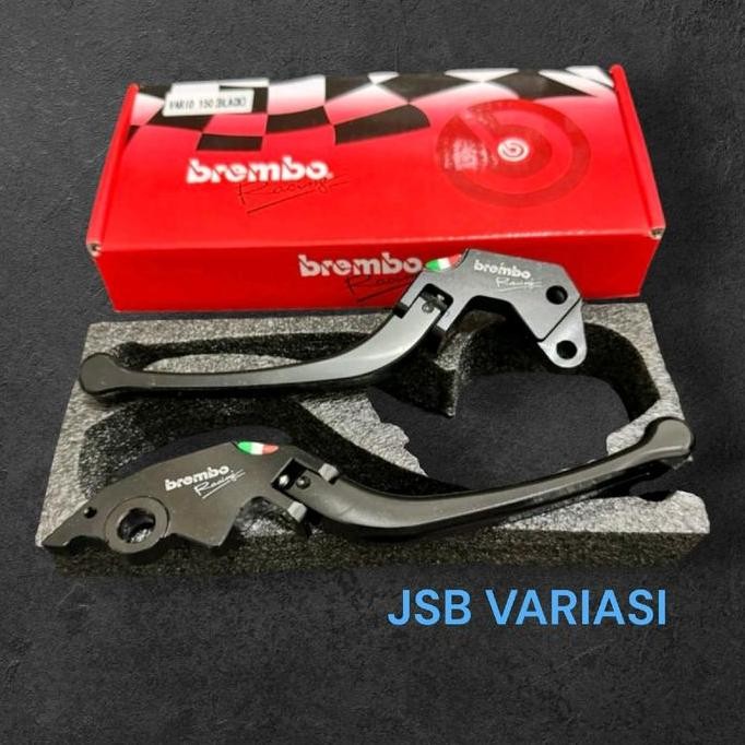 Paket 3in1 Handle Rem Lipat + Handgrip RCB HG55 + jalu stang CNC / Stylo 160 CBS Vario 160 CBS Vario