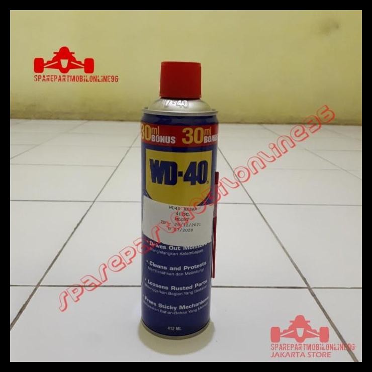 HOT DEAL PELUMAS ANTI KARAT WD40 BESAR 412 ML 