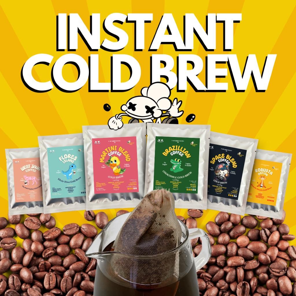 

FM Instant Cold Brew Coffee By Black Potion Roaster Kopi Instant Filter