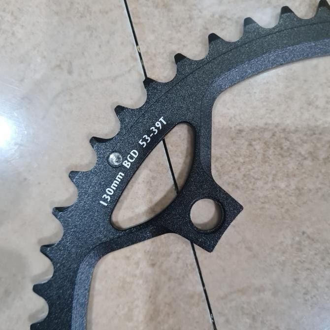 Chainring double LITEPRO ORI 53t 39t 53 39 crankset dual speed