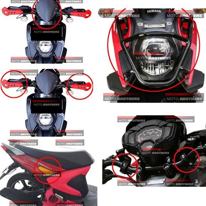 PAKET AKSESORIS X RIDE 125