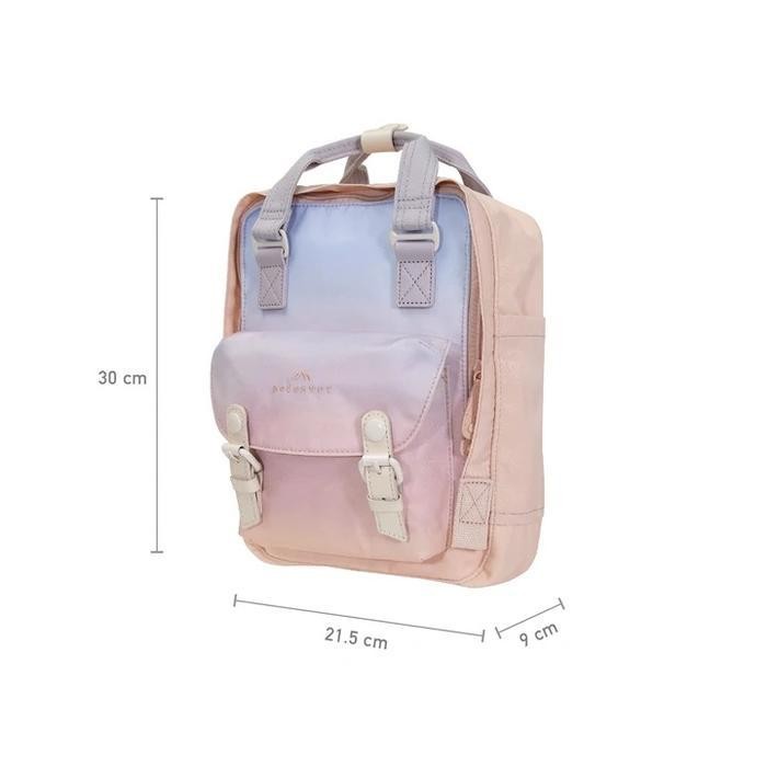 ABS Ransel Backpack Original Wanita Doughnut Macaroon Mini Sky Series