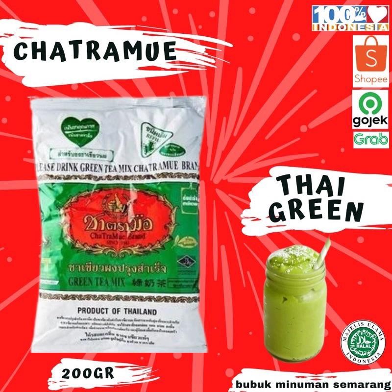 

FM Chatramue BPOM Thai Green Tea Teh hijau Teh Thailand 200gr