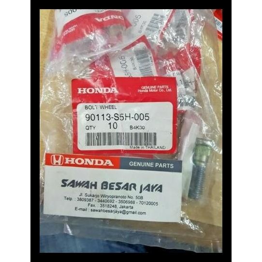 GRATIS ONGKIR BAUT RODA MOBIL HONDA BRIO CIVIC FREED HRV MOBILIO JAZZ 