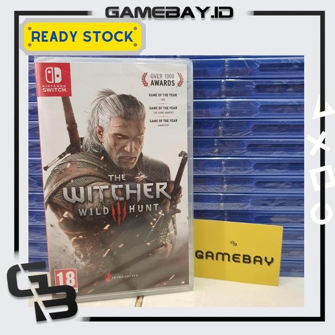 NEW Nintendo Switch The Witcher 3 Wild Hunt [terbaik][terlaris]