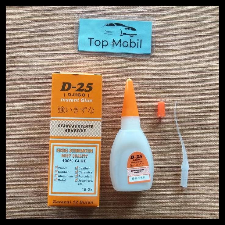 

HOT DEAL LEM TETES LEM KOREA MERK D-25 DJIGO INSTANT GLUE