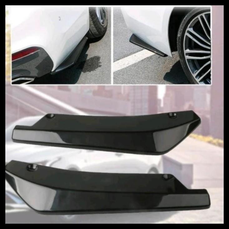 GRATIS ONGKIR WINGLET BELAKANG MOBIL GRAND AVANZA/XENIA/VELOZ HITAM GLOSY UNIVERSAL 