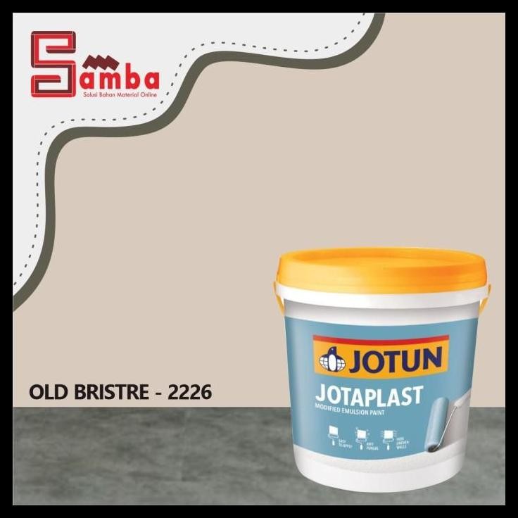 TERMURAH JOTUN 2226 OLD BRISTRE JOTAPLAST 26KG / CAT TEMBOK INTERIOR 