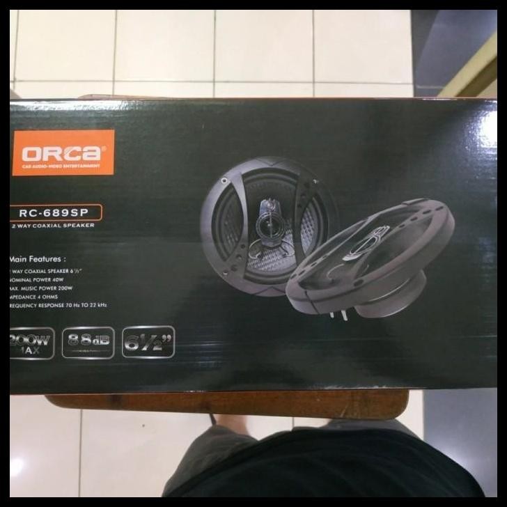 TERBARU SPEAKER PINTU MOBIL ORCA 2-WAY SP-689SP 6 INCI DAIHATSU GRANDMAX 